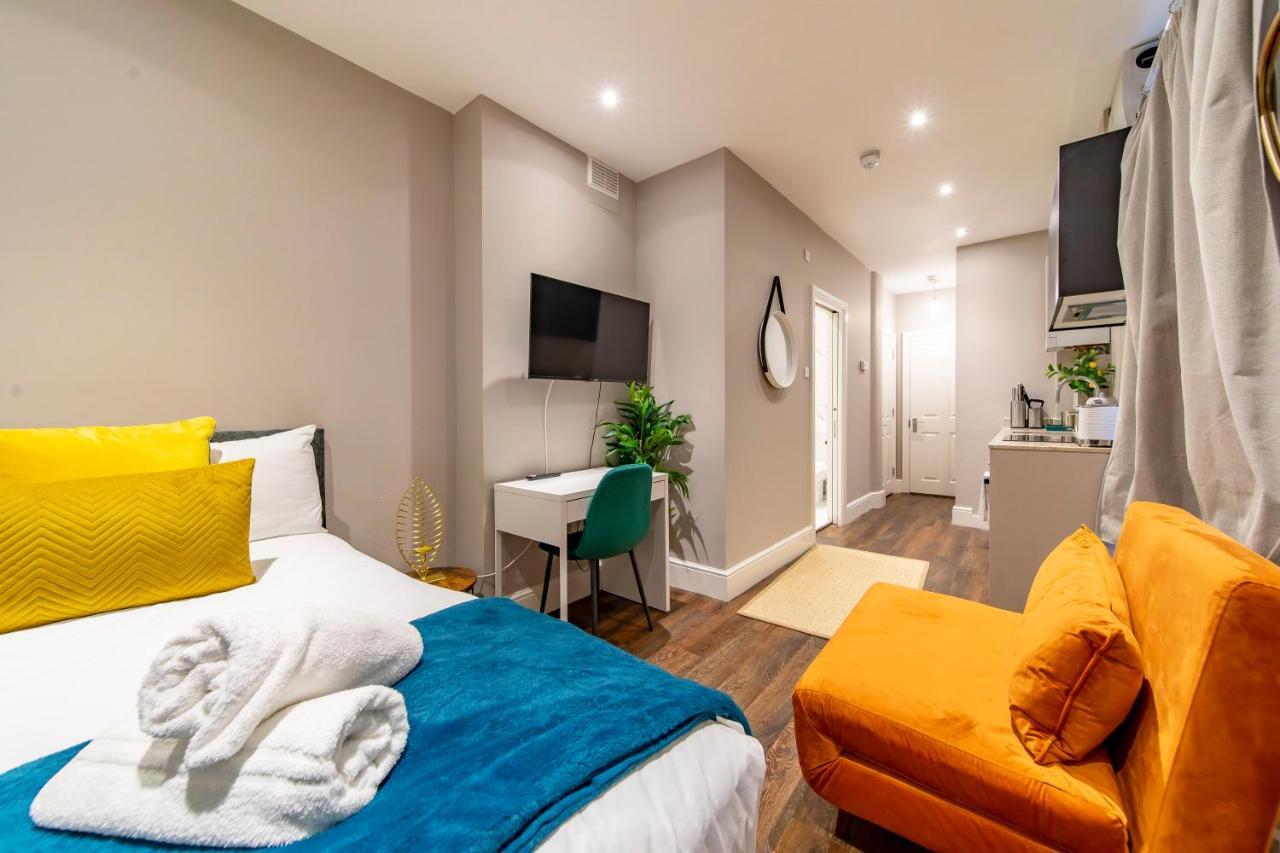 Morden Stuido Flat I Mins Away From Brighton Beach 1Ep Apartment Bagian luar foto